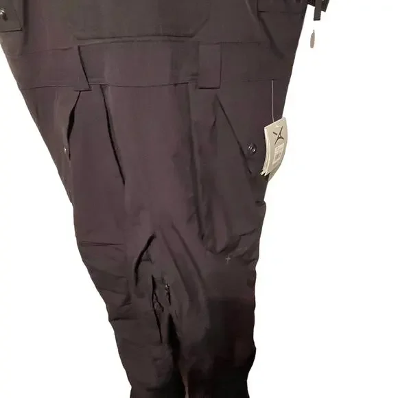 Arctix Men's Eco Friend Corkscrew Bib Overalls black small 32inseam